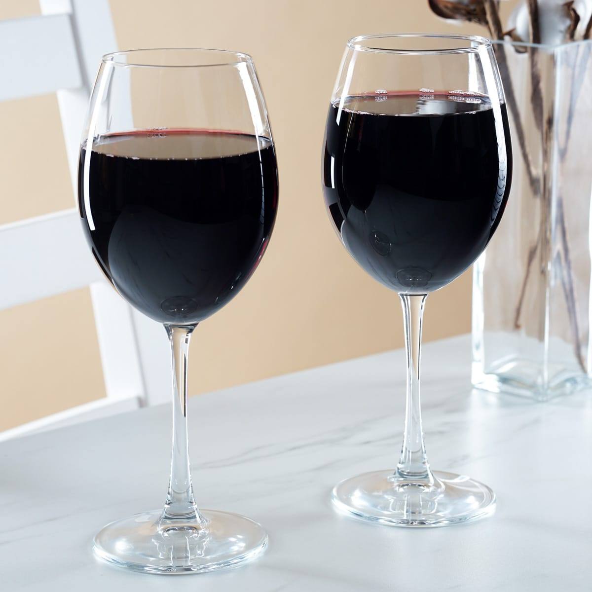 Комплект персональных бокалов для вина Инициалы