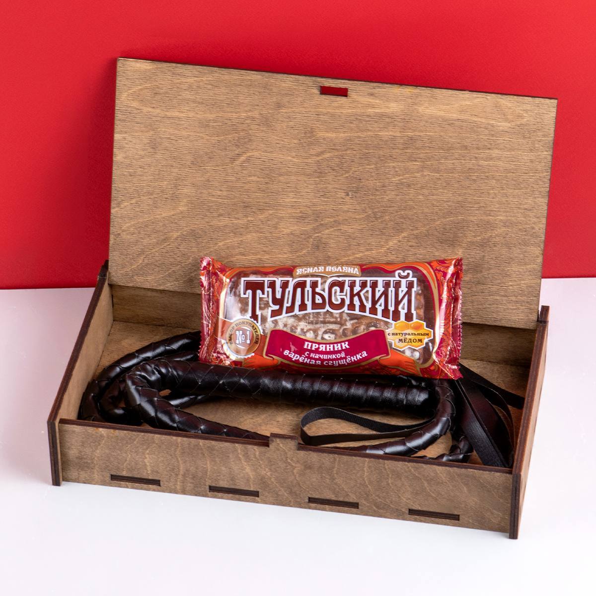 Подарочный набор Кнут и пряник с гравировкой