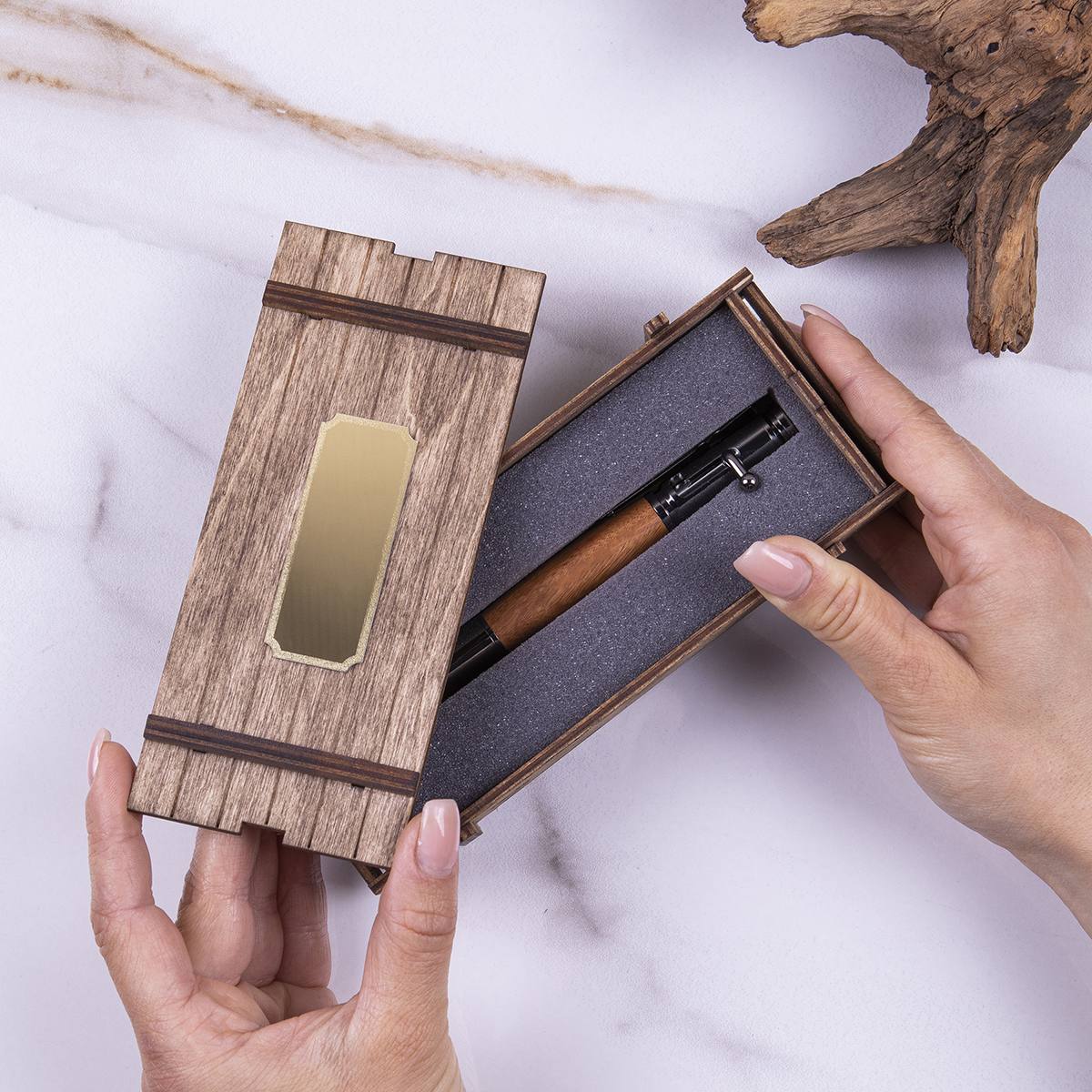 Именная ручка-винтовка Верный калибр