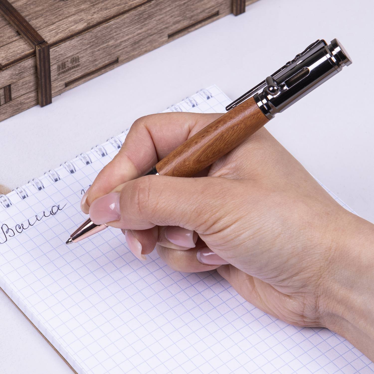 Именная ручка-винтовка Верный калибр