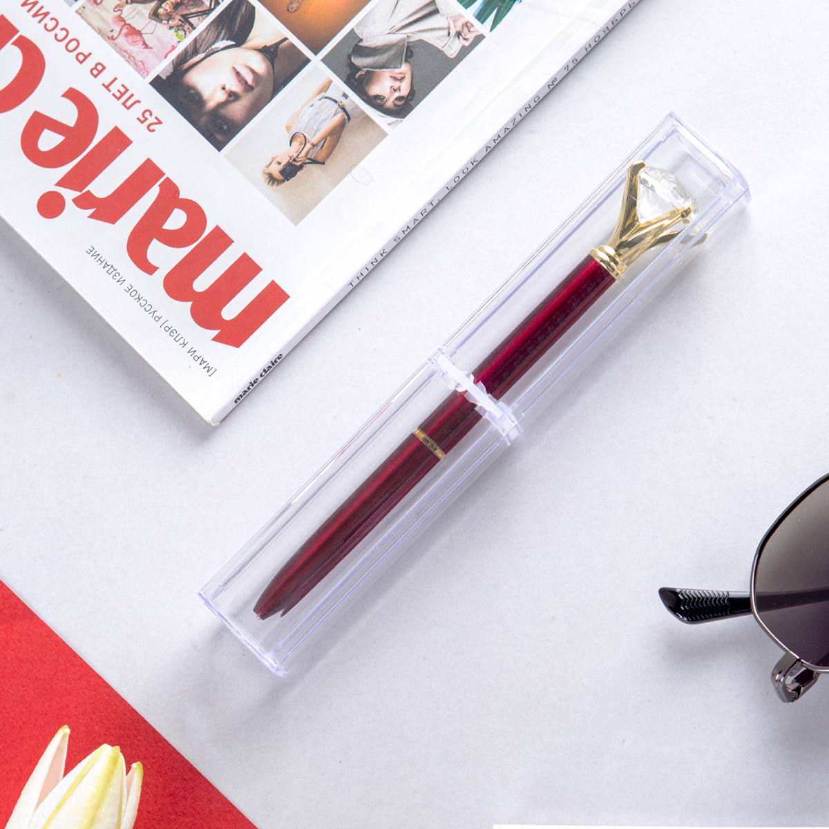 Именная ручка с гравировкой Бриллиант