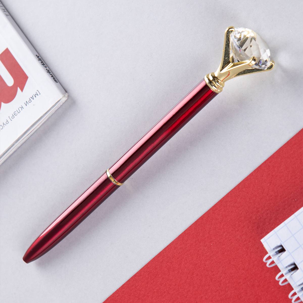 Именная ручка с гравировкой Бриллиант