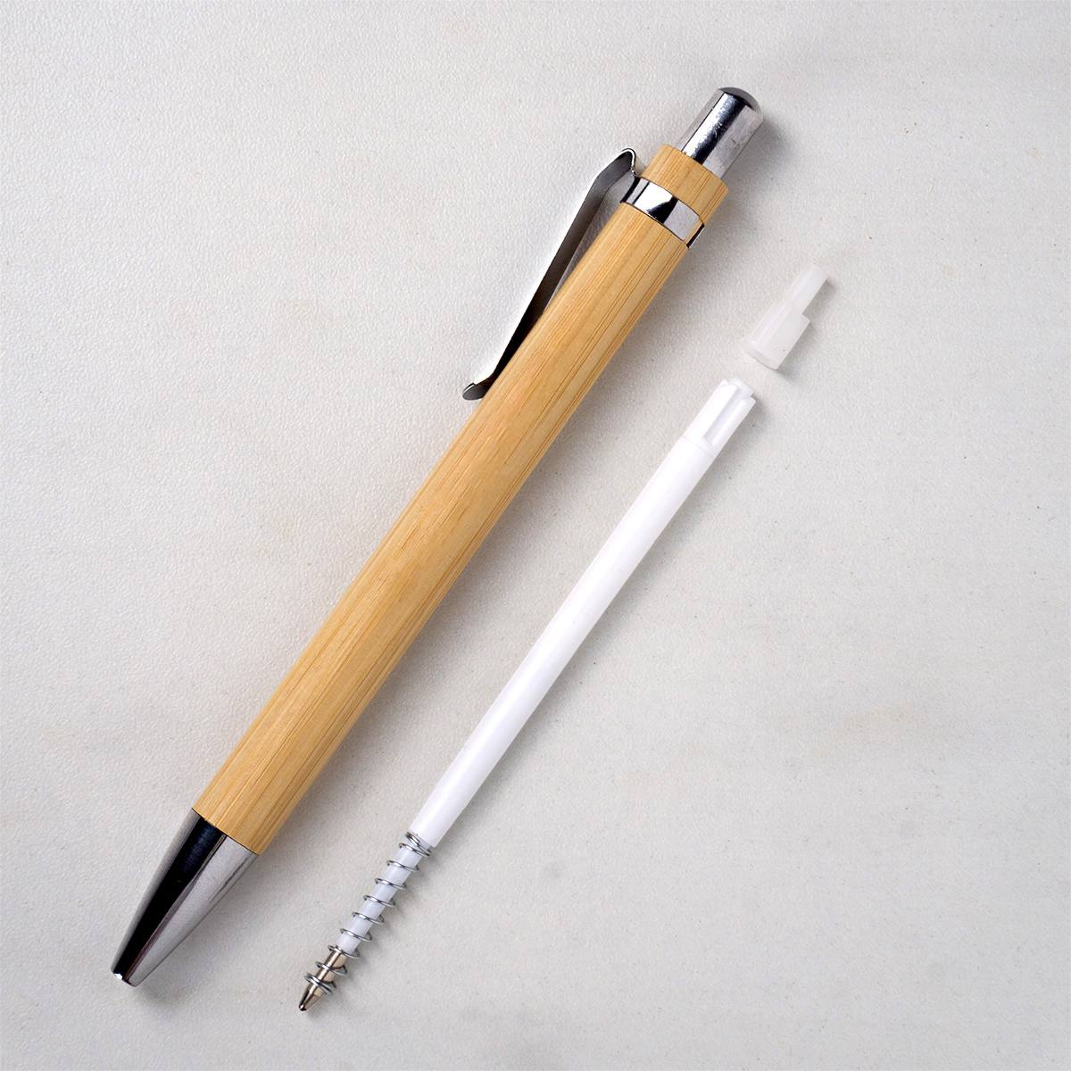 Именная бамбуковая ручка с гравировкой