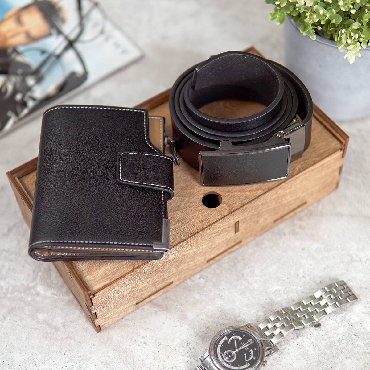 Подарочный набор Джентльмен с инициалами