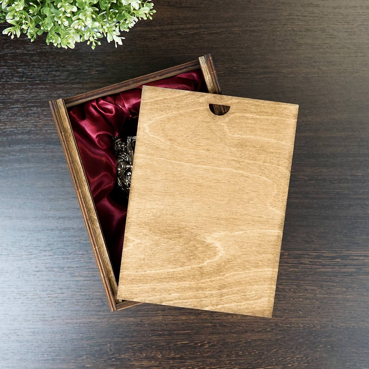 Именной бокал для коньяка Юбилейный 40 в подарочном футляре