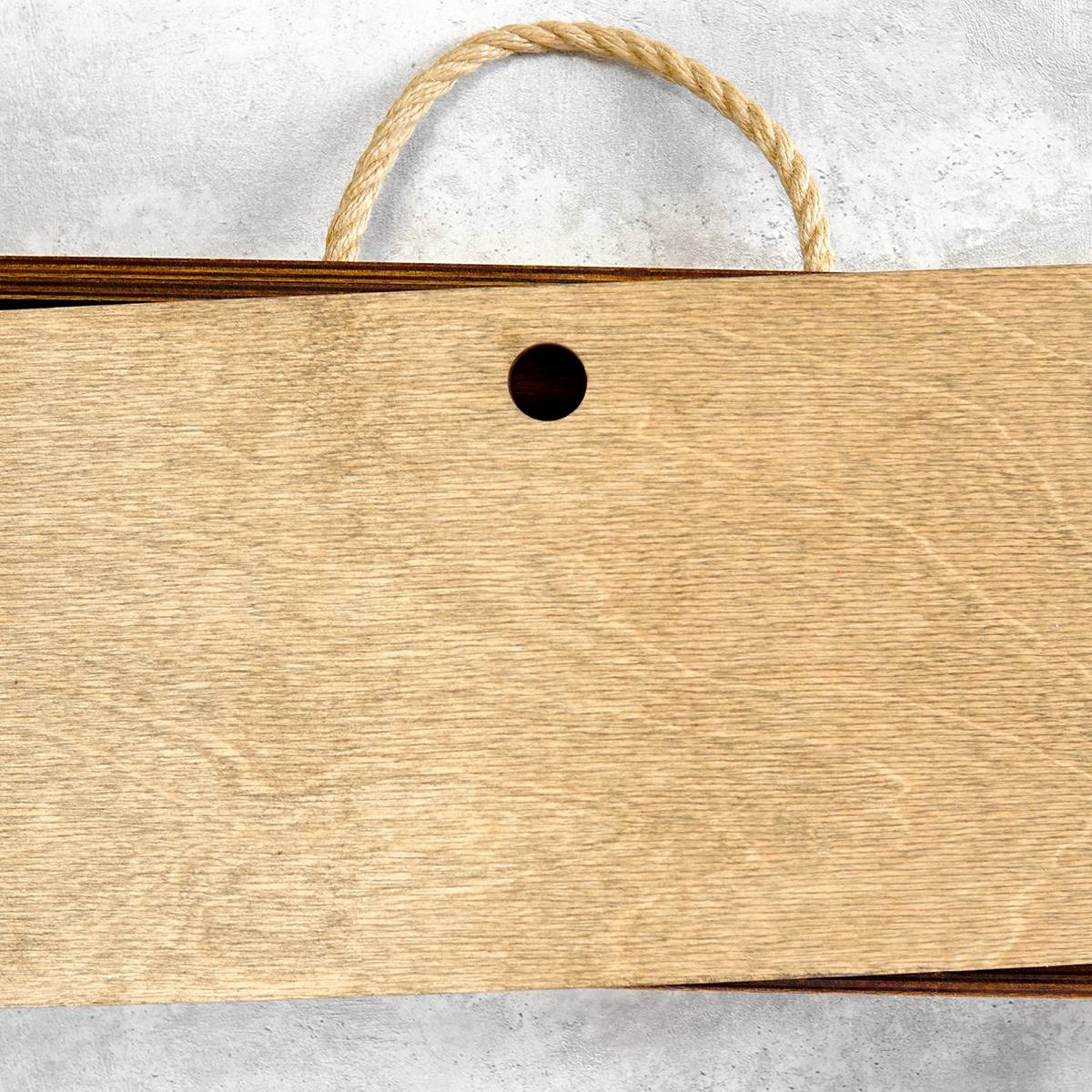 Именной шашлычный набор в деревянном футляре с гравировкой