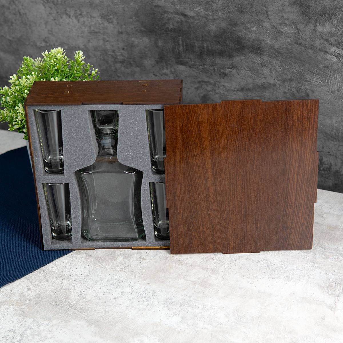 Именной набор Президент в подарочном футляре с гравировкой