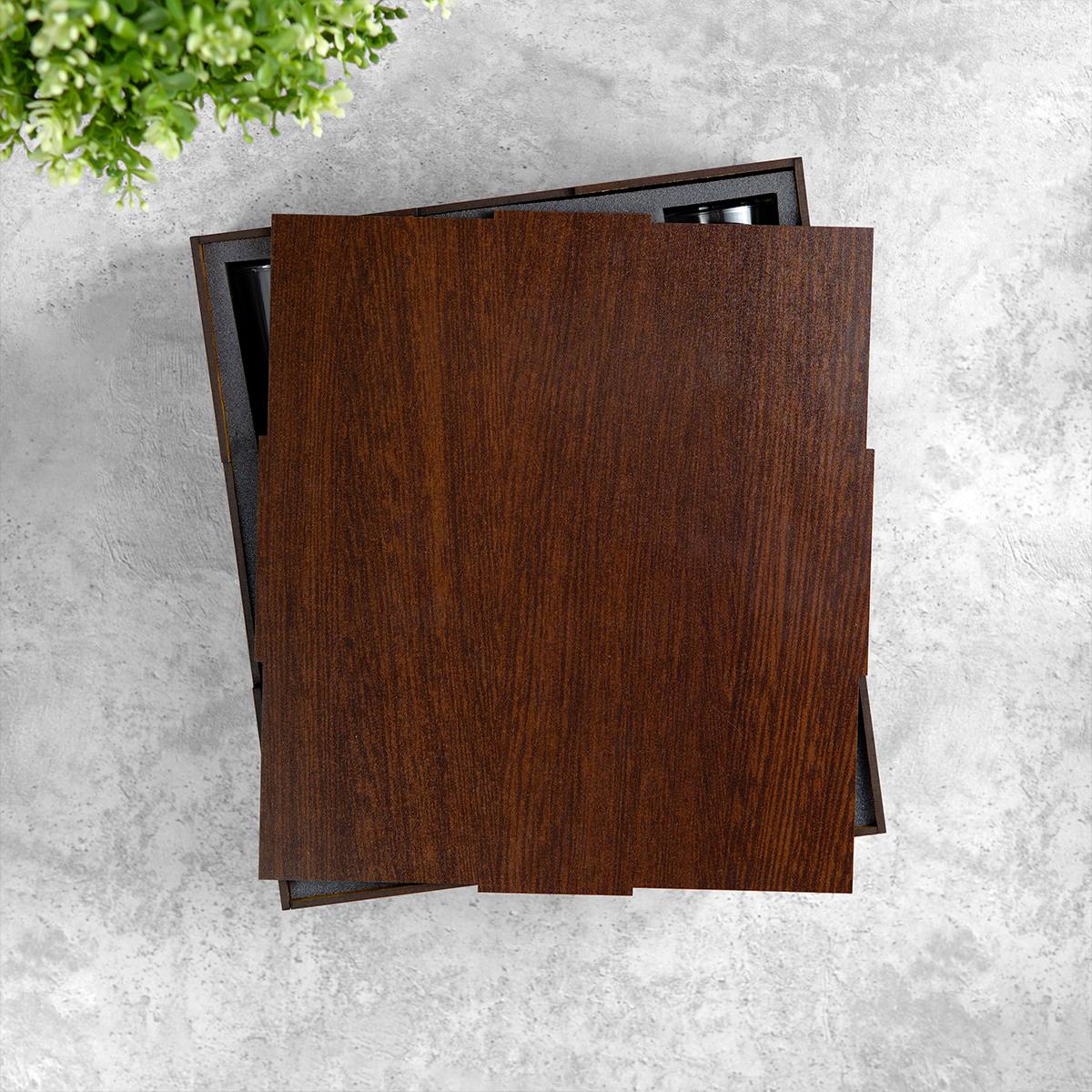 Именной набор Президент в подарочном футляре с гравировкой