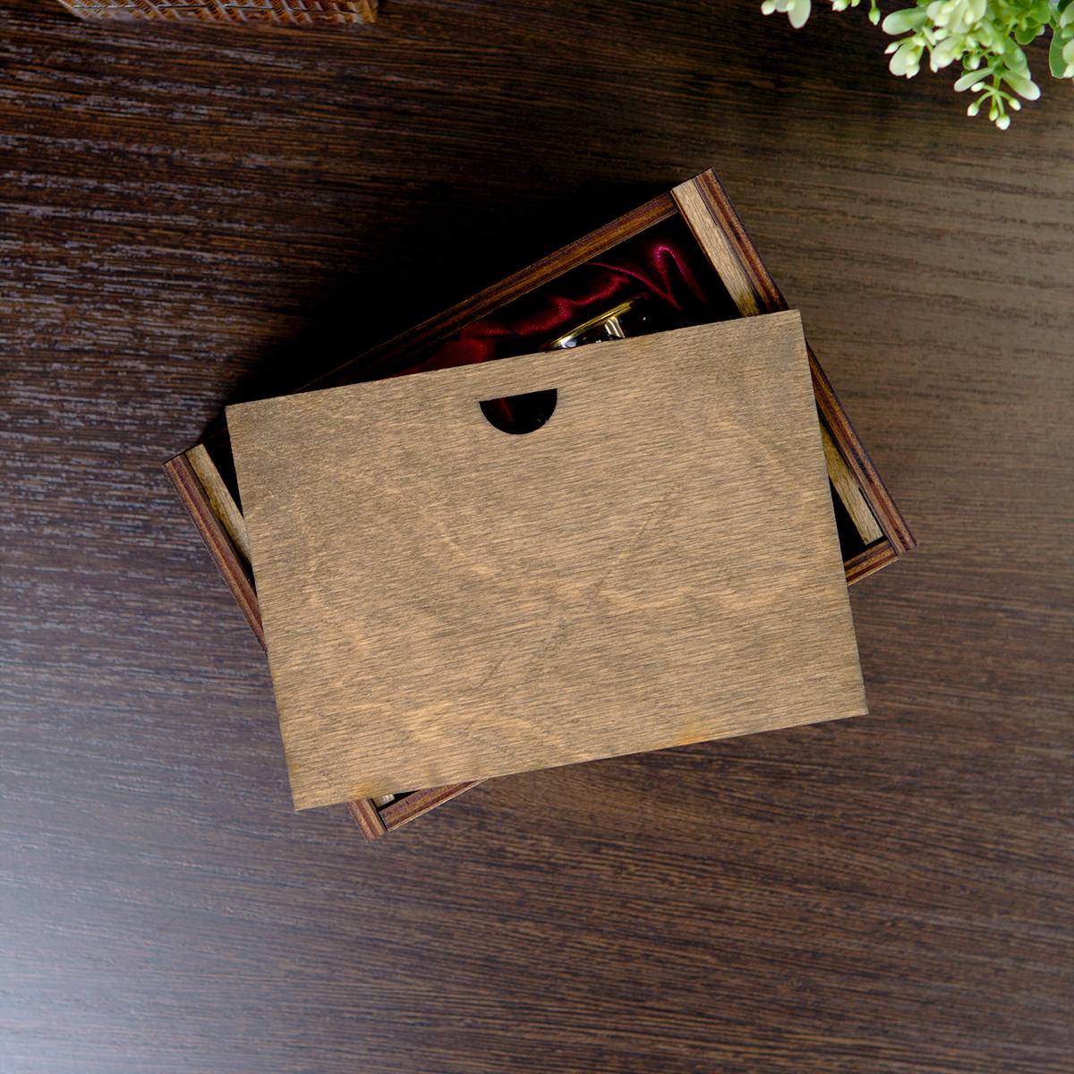 Набор стопок Юбилейный 40 в подарочном футляре с вашей гравировкой