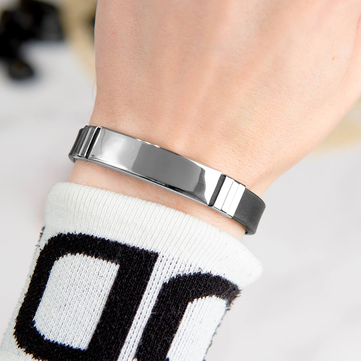 Силиконовые браслеты Вместе навсегда в подарочном футляре