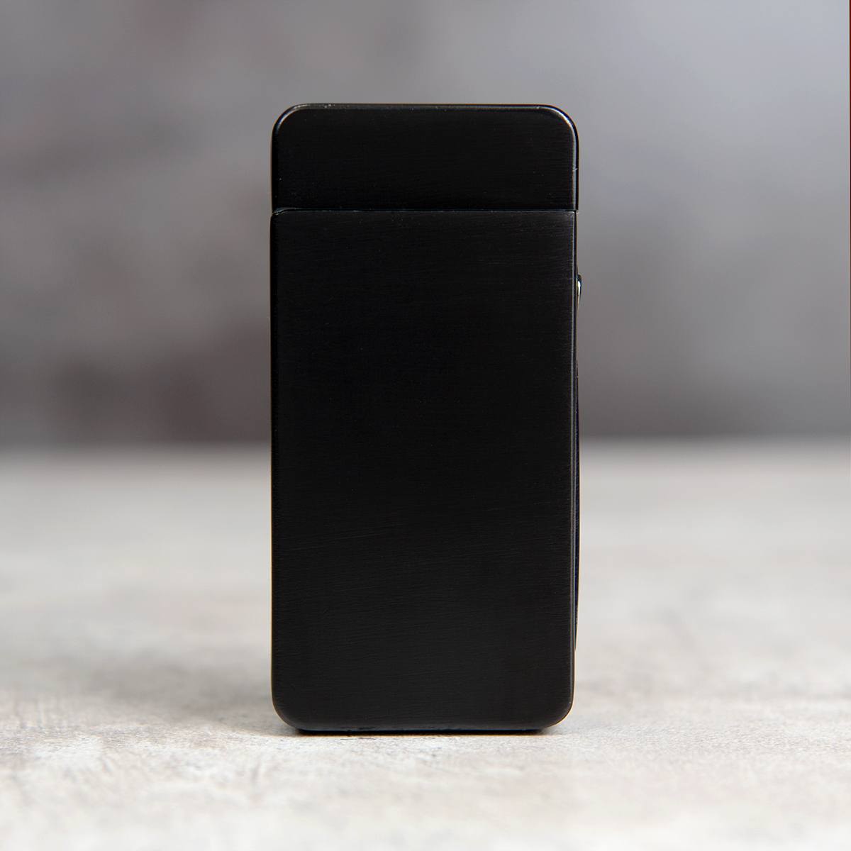 Импульсная USB зажигалка Neo Black с вашей гравировкой