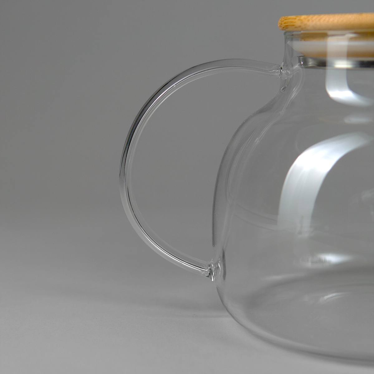 Именной стеклянный чайник