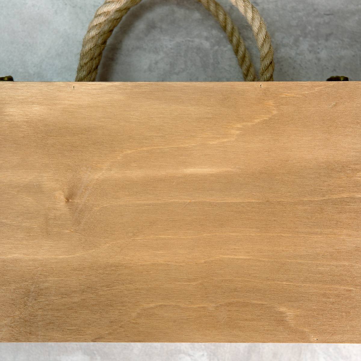 Большой шашлычный набор Король шашлыка с именем