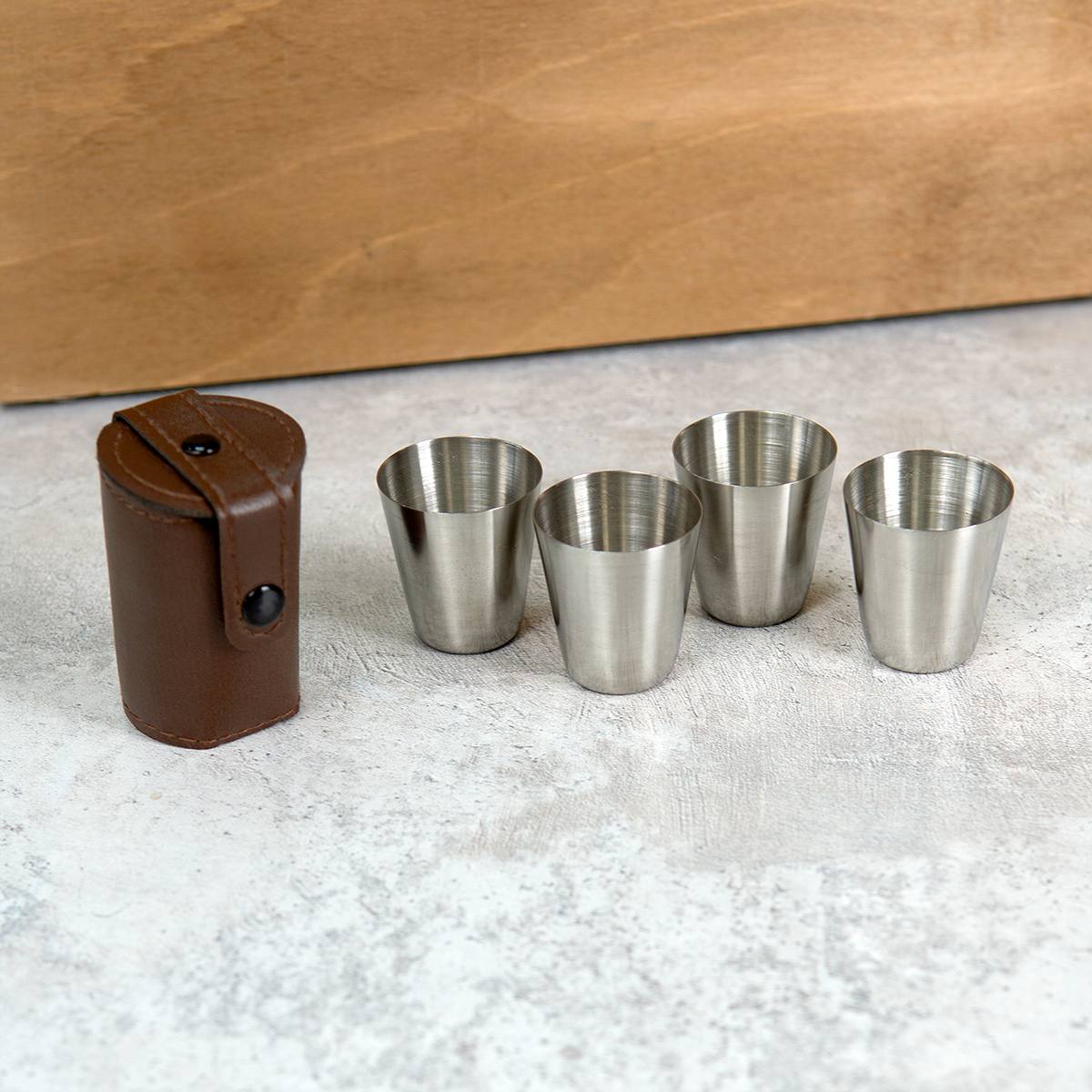 Большой шашлычный набор Король шашлыка с именем