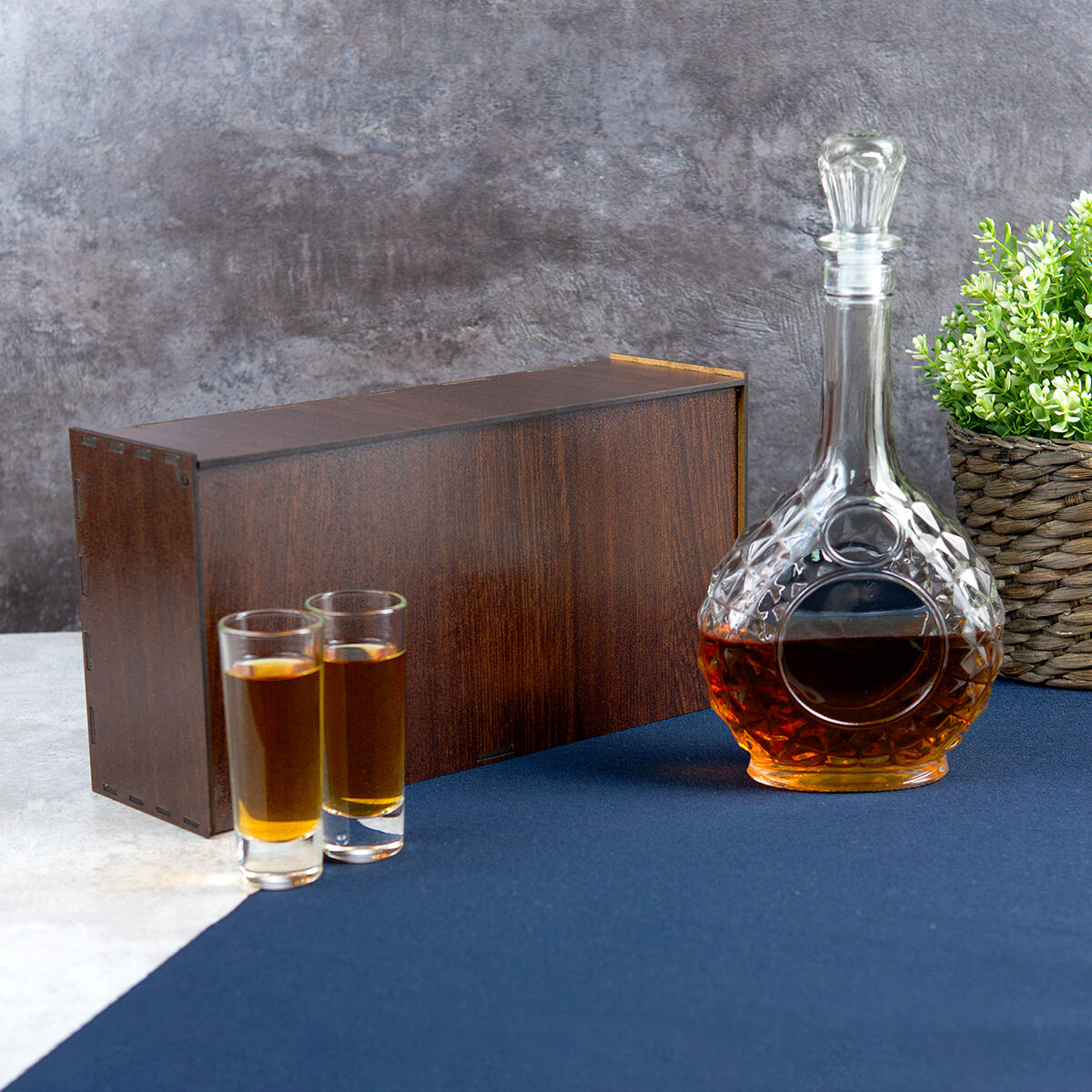 Именной подарочный набор «Алмаз» в футляре