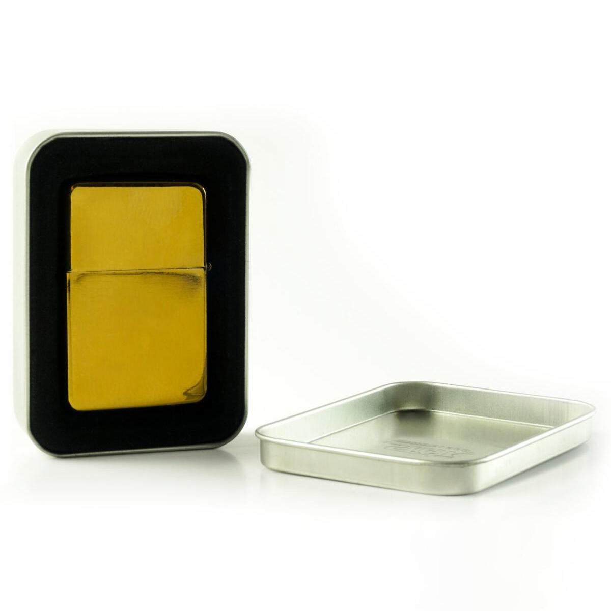 Зажигалка Gold с гравировкой
