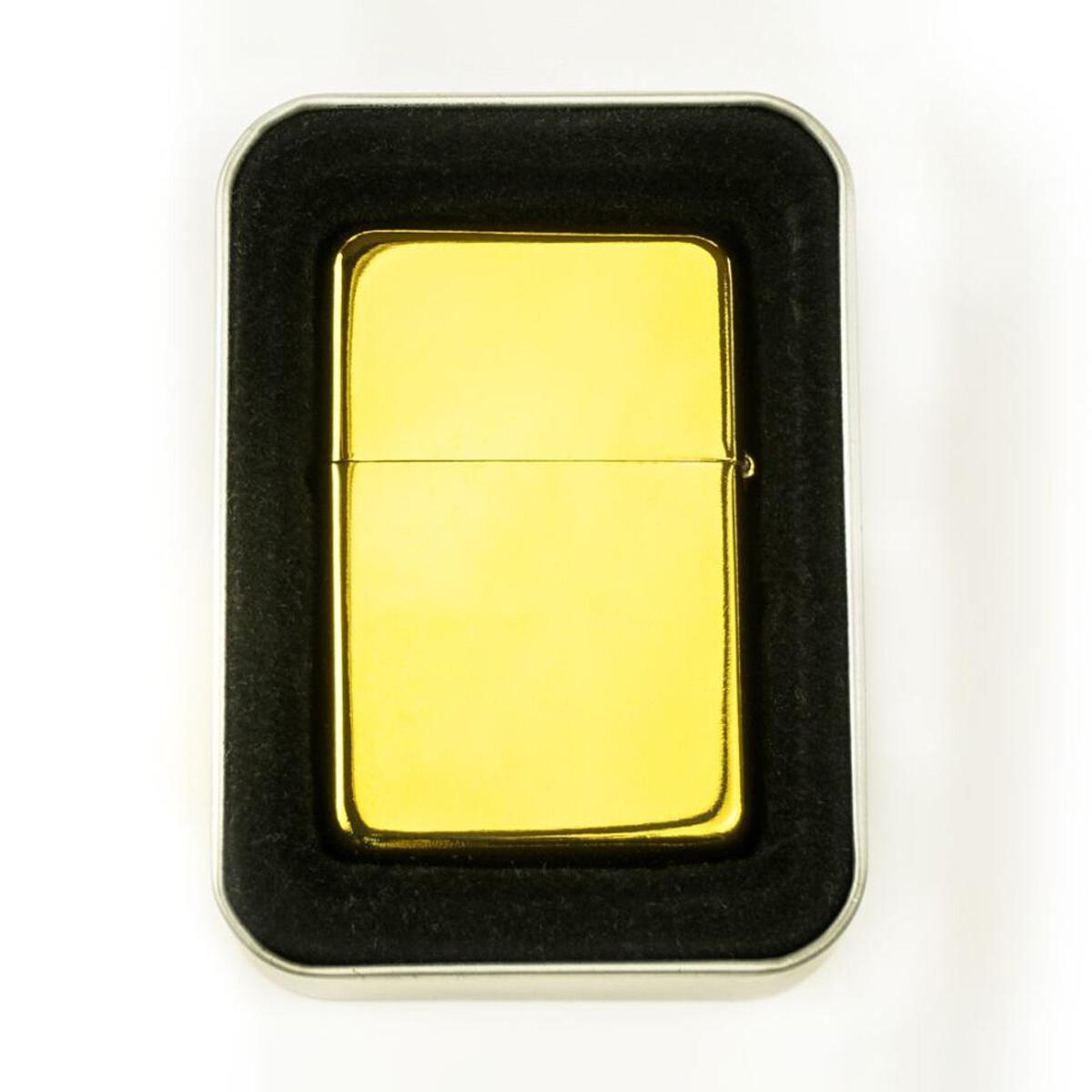 Зажигалка Gold с гравировкой