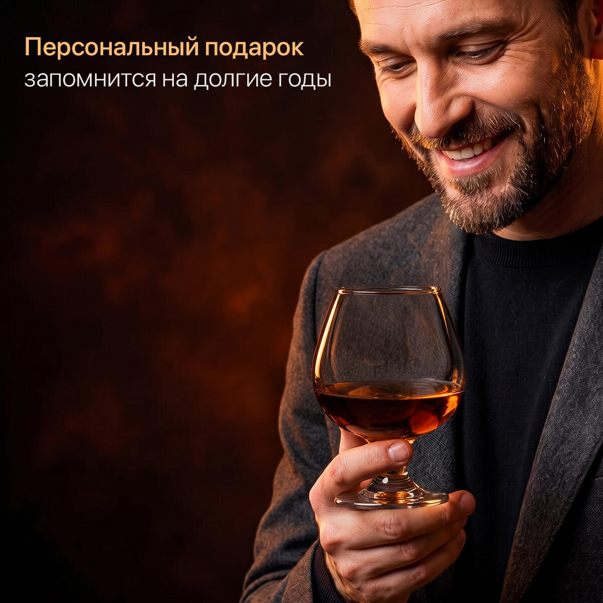 Бокал для коньяка Именной
