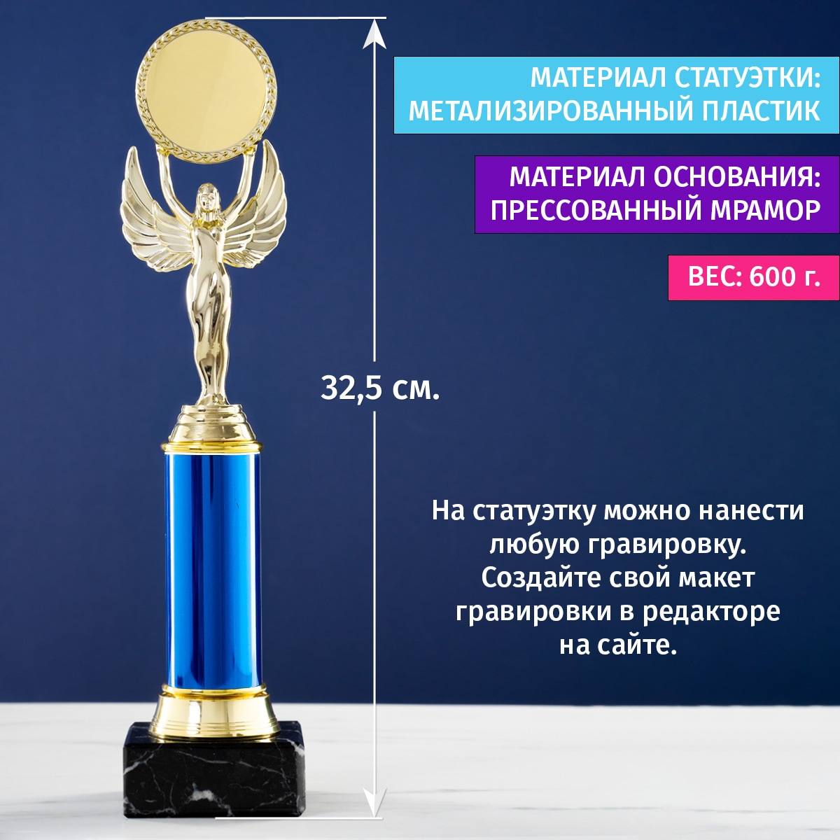 Наградная статуэтка *За способность отрываться по полной*