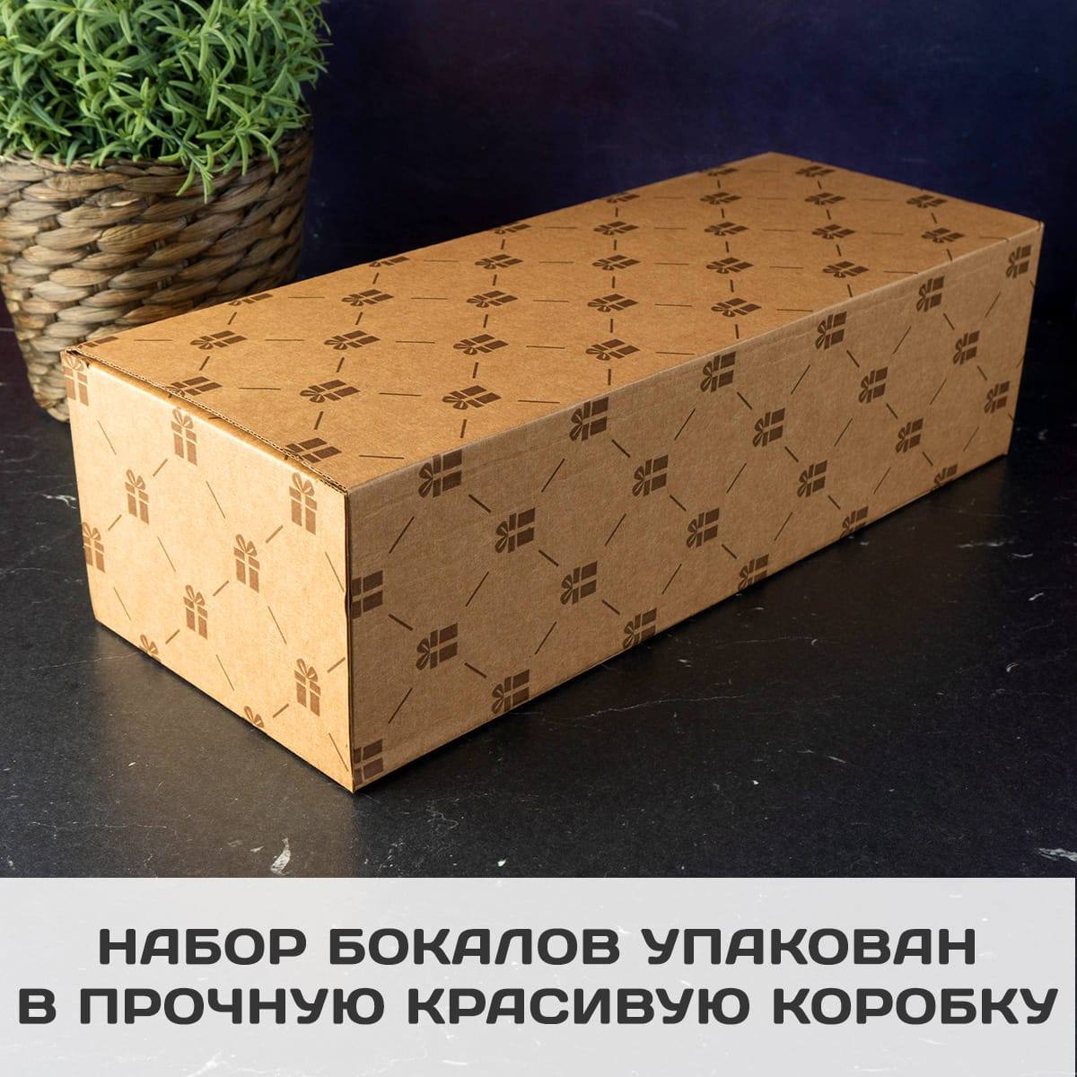 Большой набор бокалов для виски Именной