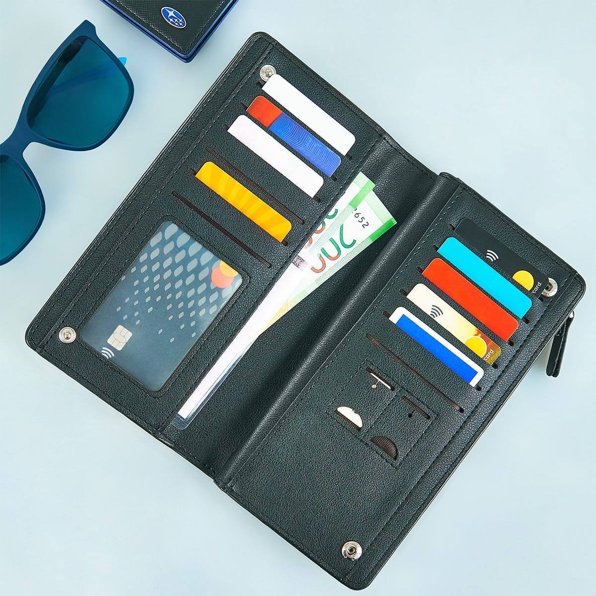 Именной кошелек-портмоне Блэк