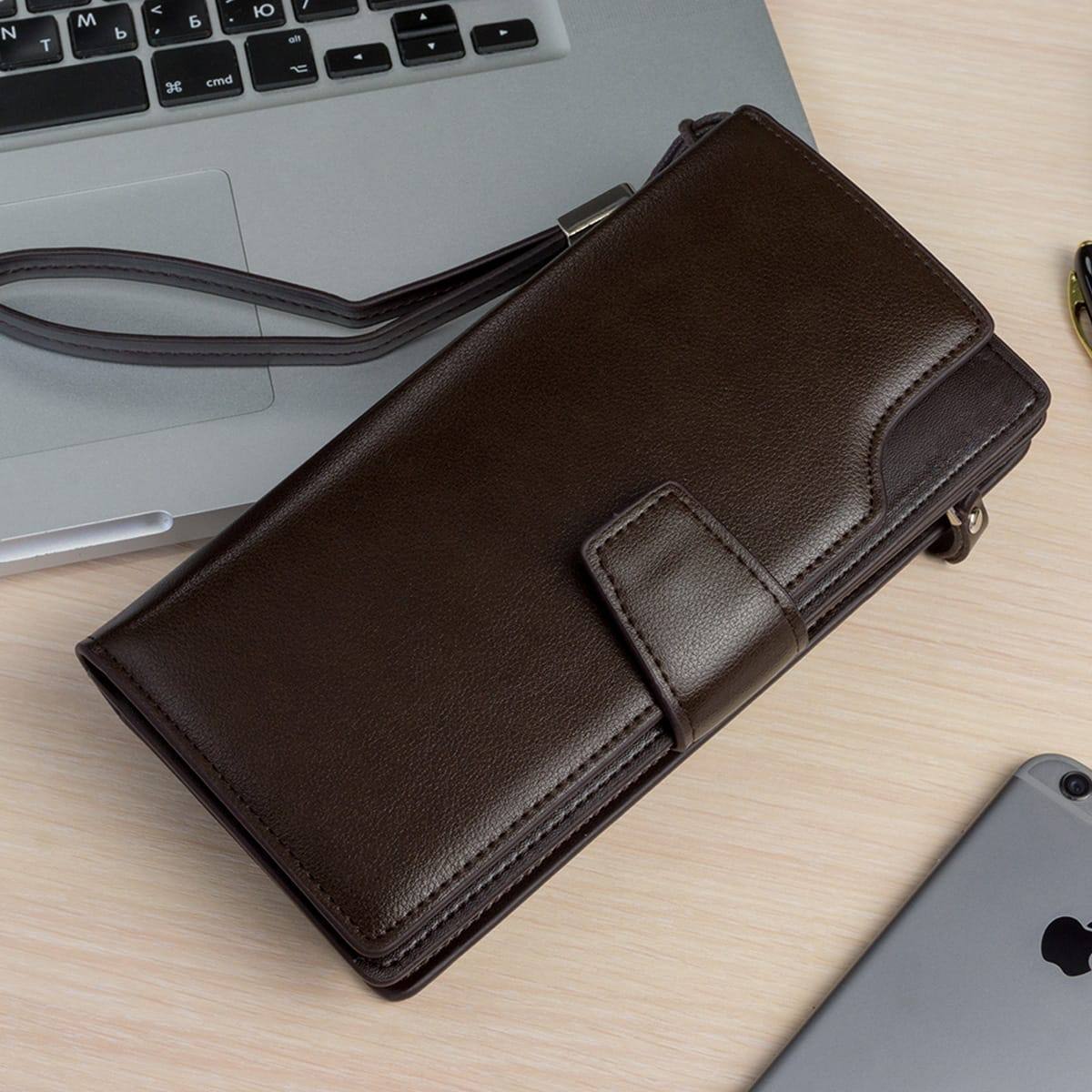 Именной портмоне-клатч Эксклюзив