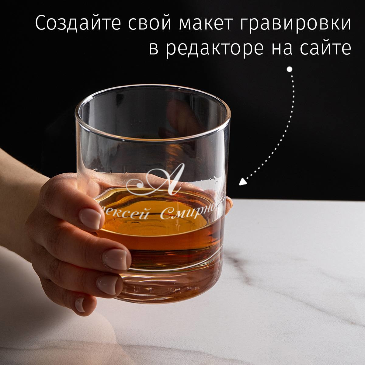 Бокал для виски Именной