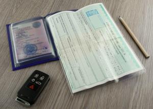 Обложка для автодокументов 